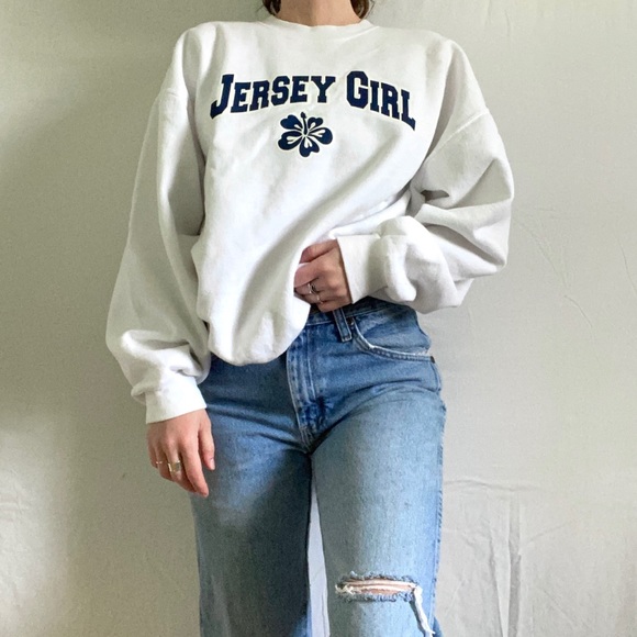 Tops - jersey girl crewneck